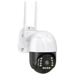 TELECAMERA PTZ PANORAMICA SMART IP 1080P Q-S902 WIFI 2K HD SORVEGLIANZA SICUREZZA