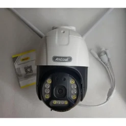 TELECAMERA PTZ PANORAMICA SMART IP 1080P Q-S902 WIFI 2K HD SORVEGLIANZA SICUREZZA