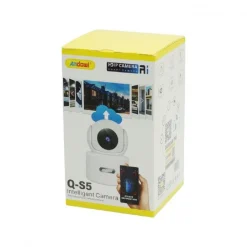 TELECAMERA SICUREZZA INTELLIGENTE 5.0MP Q-S5 IP CAMERA SMART MULTIFUNZIONE WIFI