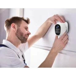 TELECAMERA SORVEGLIANZA IP WIFI IMPERMEABILE VISIONE NOTTURNA HD ESTERNI Q-S703