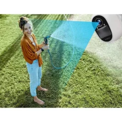 TELECAMERA SORVEGLIANZA IP WIFI IMPERMEABILE VISIONE NOTTURNA HD ESTERNI Q-S703