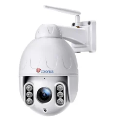 TELECAMERA WIFI ESTERNA SENZA FILI 5MP PTZ IP DOME SORVEGLIANZA 5 X ZOOM OTTICO