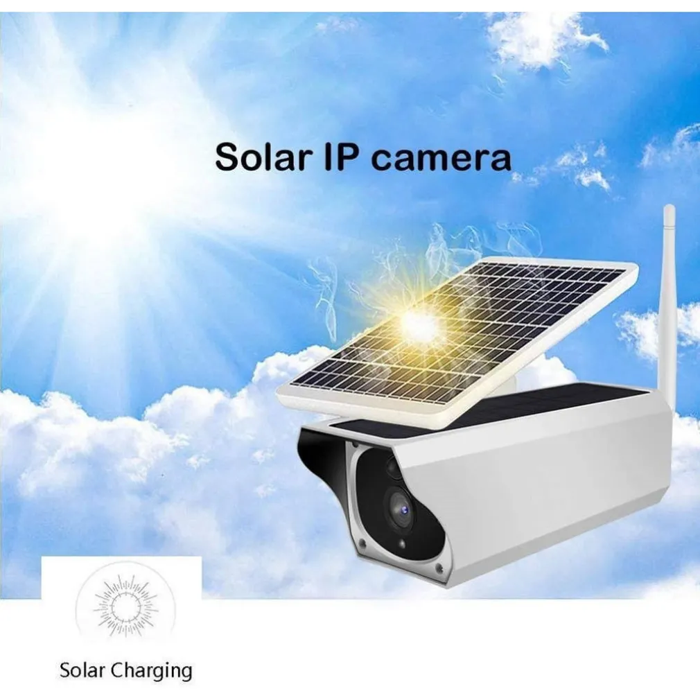 TELECAMERA WIFI PER ESTERNI CON PANNELLO SOLARE PER UTILIZZO CONTINUO CW489