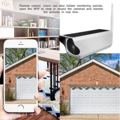 TELECAMERA WIFI PER ESTERNI CON PANNELLO SOLARE PER UTILIZZO CONTINUO CW489