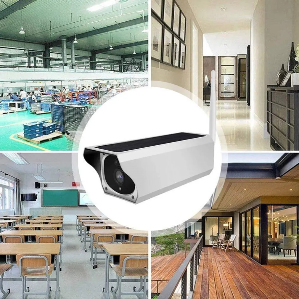 TELECAMERA WIFI PER ESTERNI CON PANNELLO SOLARE PER UTILIZZO CONTINUO CW489