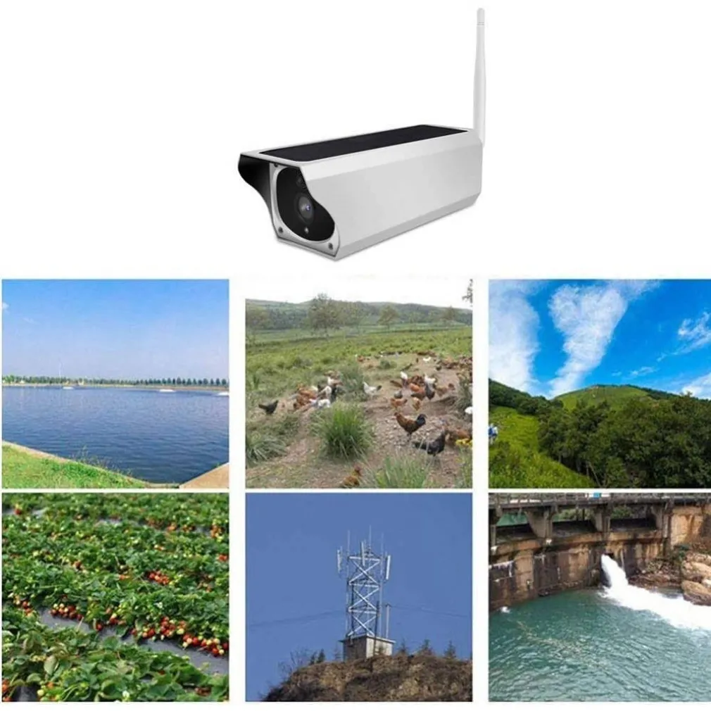 TELECAMERA WIFI PER ESTERNI CON PANNELLO SOLARE PER UTILIZZO CONTINUO CW489