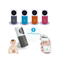 TELECAMERA WIFI VIDEOSORVEGLIANZA IP CAMERA SENSORE DI MOVIMENTO LED P2P MICROSD