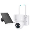 TELECAMERA WIRELESS RICARICABILE A PANNELLO SOLARE 300W HD PIXEL FULL HD 1080 AHD5007