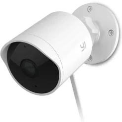TELECAMERA YI PER ESTERNO IMPERMEABILE IP65 COMPATIBILE CON ALEXA IOS ANDROID