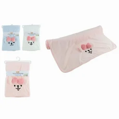 TELO BAGNO ASCIUGAMANO 70X140 CM DA DOCCIA IN TESSUTO CAGNOLINA CON FIOCCO 10742