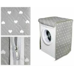 TELO COPRI LAVATRICE COPERTURA FANTASIA UNIVERSALE TRAPUNTATO 63 X 58 X 85 CM