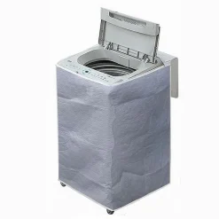 TELO COPRI LAVATRICE COPERTURA CARICA ALTA UNIVERSALE IN PEVA 55X58X87CM 52758