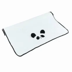 TELO DA BAGNO ASCIUGAMANO 70X140 CM DA DOCCIA IN TESSUTO CON FACCIA PANDA 10734