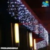 TENDA CASCATA LUMINOSA BIANCO FREDDO 250 X 75 CM PROLUNGABILE FINO A 50MT 126LED