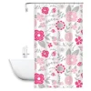 TENDA DOCCIA ANTI MUFFA FIORI IMPERMEABILE 180 X 200 CM CON ANELLI BAGNO 79222