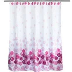 TENDA DOCCIA ANTIMUFFA FANTASIA IMPERMEABILE 180X180CM CON ANELLI BAGNO