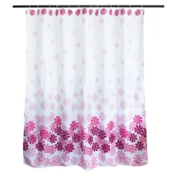 TENDA DOCCIA ANTIMUFFA FANTASIA IMPERMEABILE 180 X 180 CM CON ANELLI BAGNO