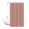TENDA DOCCIA ANTIMUFFA IMPERMEABILE PEVA 180X200 CM CON ANELLI BAGNO ROSA 79710