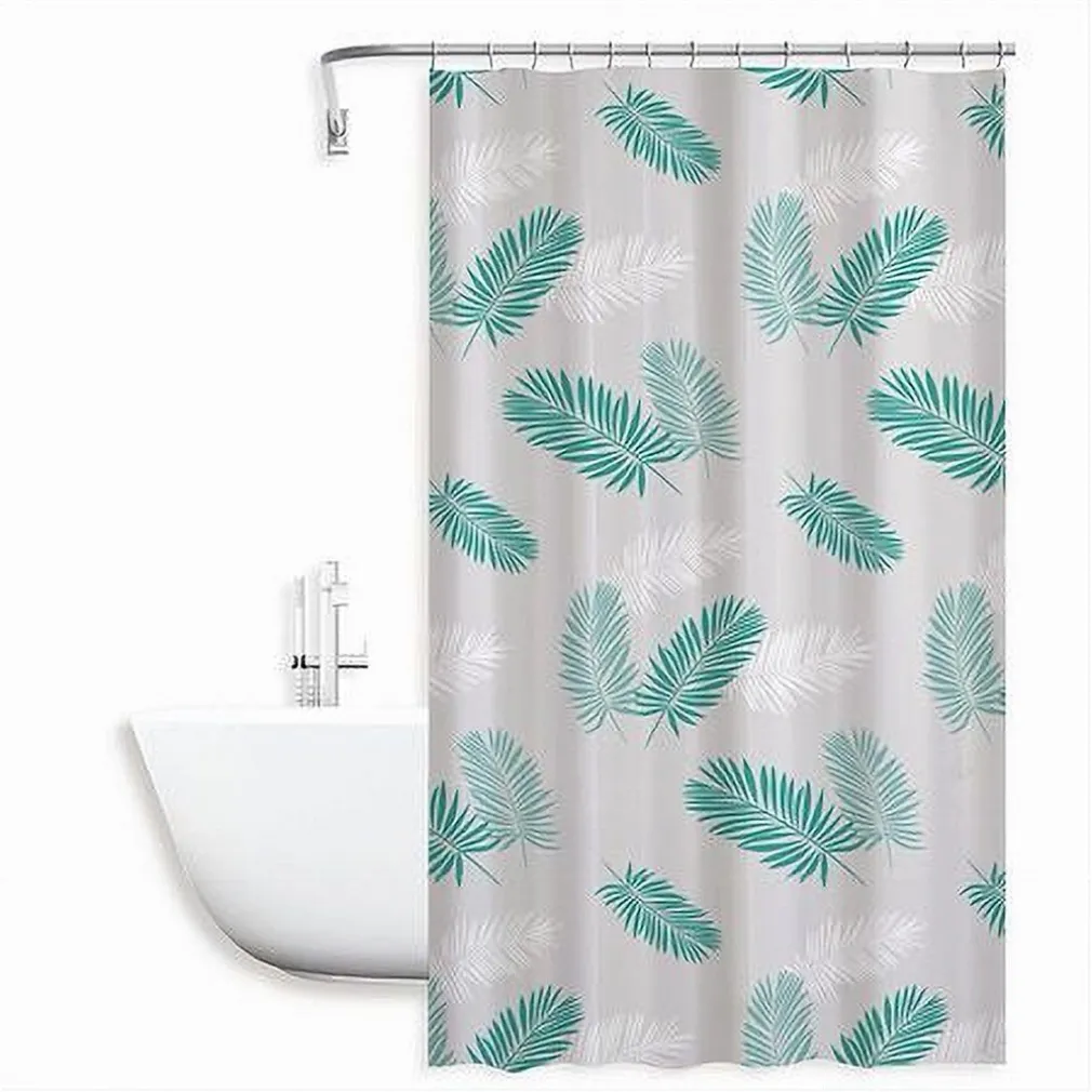 TENDA DOCCIA ANTIMUFFA IMPERMEABILE 180 X 200 CM CON ANELLI BAGNO PIUME 59517