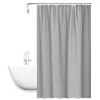 TENDA DOCCIA ANTIMUFFA IMPERMEABILE 180X200CM CON ANELLI BAGNO GRIGIO CHIARO 69850