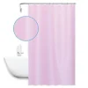TENDA DOCCIA ANTIMUFFA IMPERMEABIL 180X200CM CON ANELLI ROSA TEXTURE ROMBI 59823