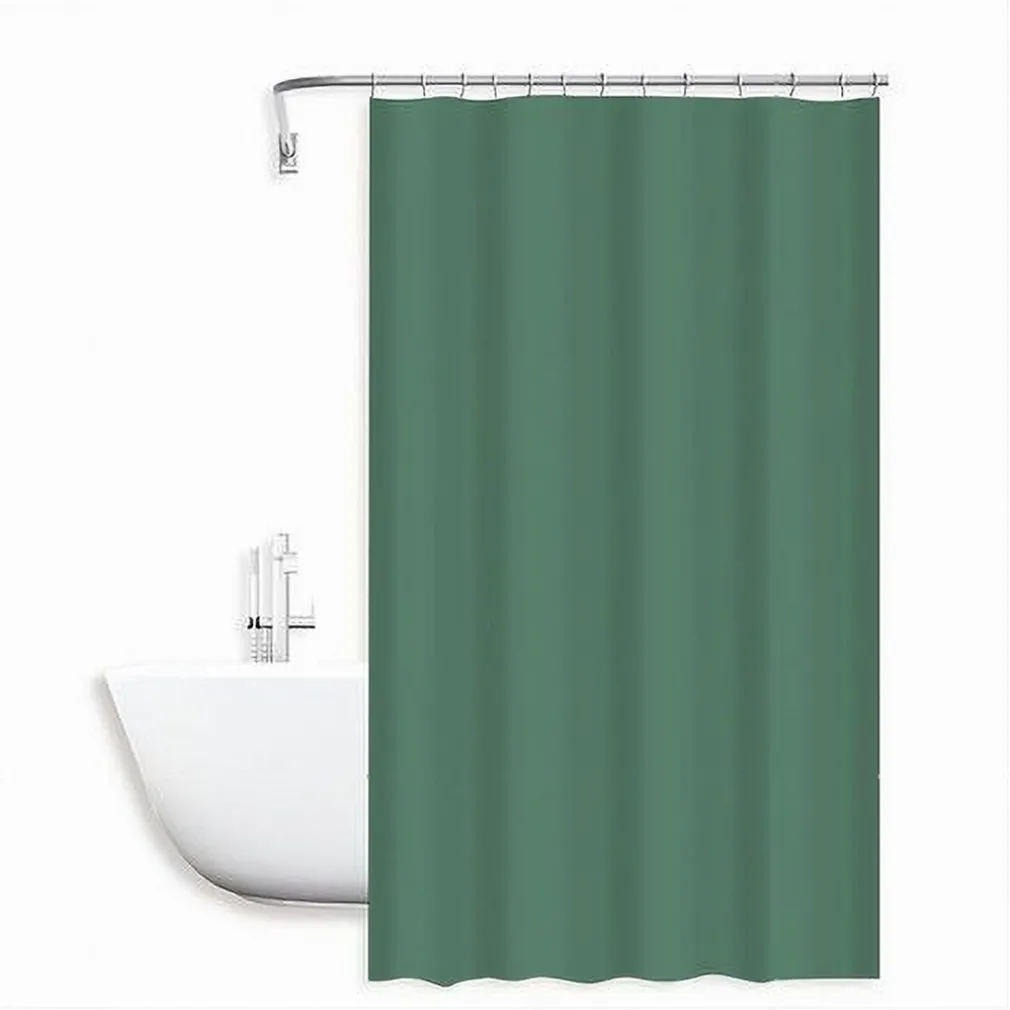 TENDA DOCCIA ANTIMUFFA IMPERMEABILE PEVA 180X200 CM CON ANELLI BAGNO VERDE 79712