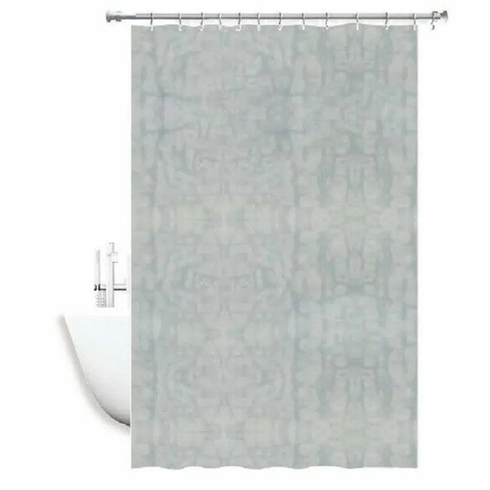 TENDA DOCCIA ANTIMUFFA IMPERMEABILE 180 X 240CM CON ANELLI BAGNO BIANCA 2D 52132