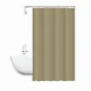 TENDA DOCCIA ANTIMUFFA IMPERMEABILE PEVA 180X200 CM CON ANELLI BAGNO BEIGE 79714