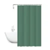 TENDA DOCCIA ANTIMUFFA IMPERMEABILE PEVA 240X200 CM CON ANELLI BAGNO VERDE 79713