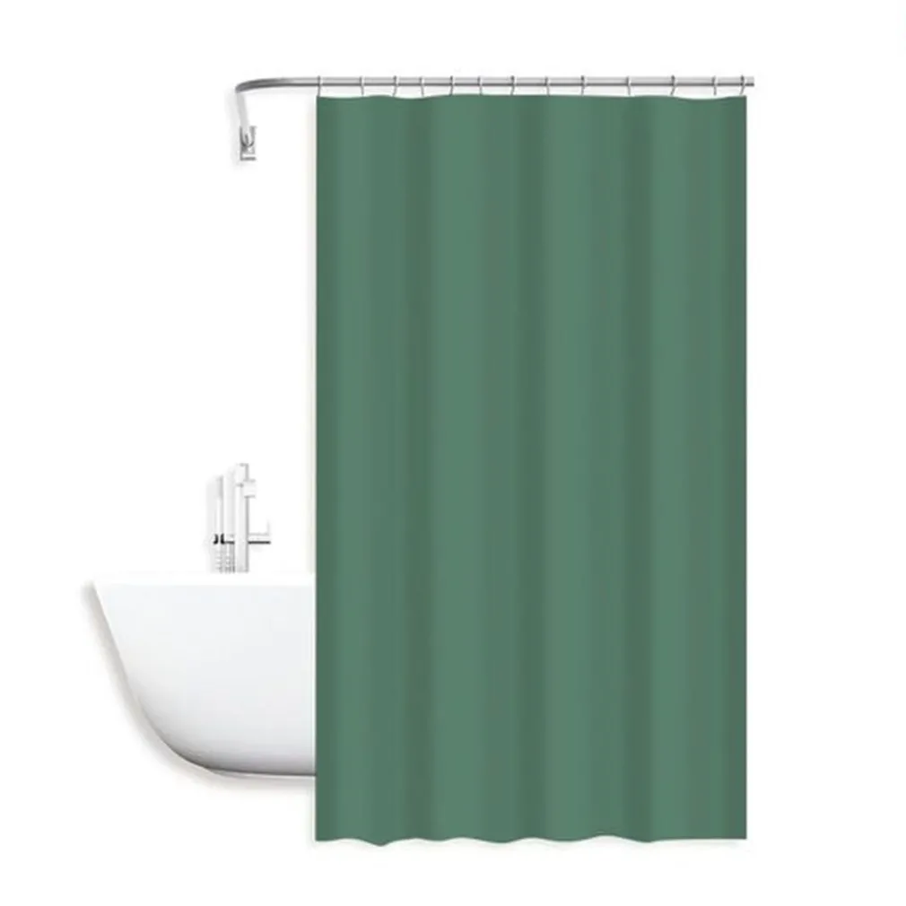 TENDA DOCCIA ANTIMUFFA IMPERMEABILE PEVA 240X200 CM CON ANELLI BAGNO VERDE 79713