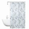 TENDA DOCCIA ANTIMUFFA IMPERMEABILE 180X200CM CON ANELLI BAGNO FIORI FOGLIE 87062