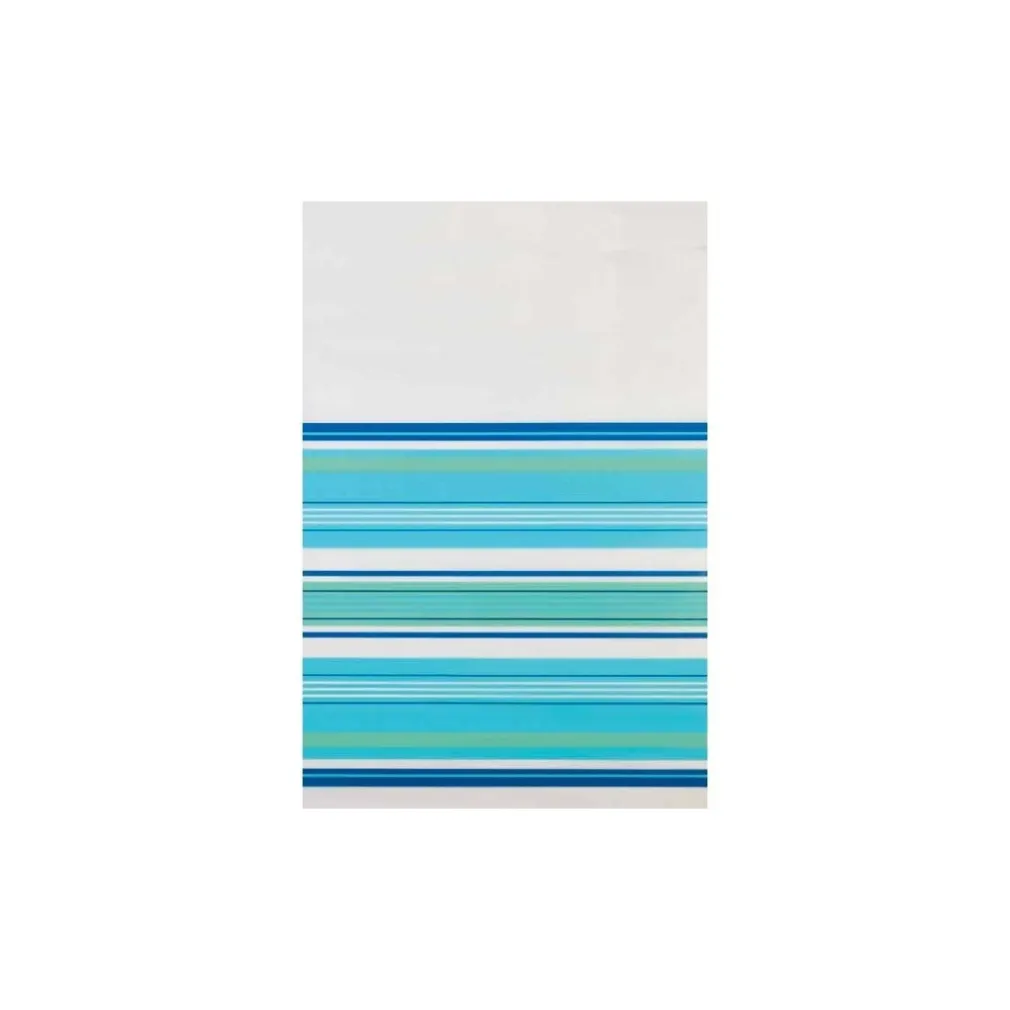 TENDA DOCCIA IN VINILE CON GANCI IMPERMEABILE 180 X 200 CM AZZURRO VERDE