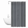 TENDA DOCCIA VASCA BAGNO EFFETTO 3D A NIDO D'APE GRIGIO 180X200CM 12 GANCI 87605