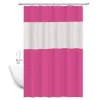 TENDA DOCCIA VASCA IMPERMEABIL ANTIMUFFA EVA ROSA/FUXIA GIUNTURA 180X240CM 52135