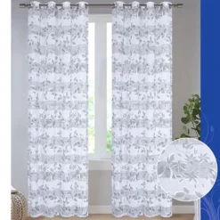 TENDA IDQUAL PANNELLO SINGOLO CON 8 BORCHIE PORTA FINESTRA BASTONE 140X280 CM