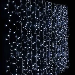 TENDA LUMINOSA DI NATALE LED ESTERNO LUCI 150 LED 5 MT X 0,75 CM BIANCO FREDDO