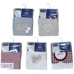 TENDA MARTA PANNELLO SINGOLO PORTA FINESTRA CUCINA BASTONE VARI COLORI 140X290CM