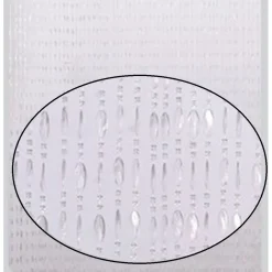 TENDA MOSCHIERA ANTIMOSCHE CON FILI PERLINE TRASPARENTE IN PVC 120X230CM TPL46 017340