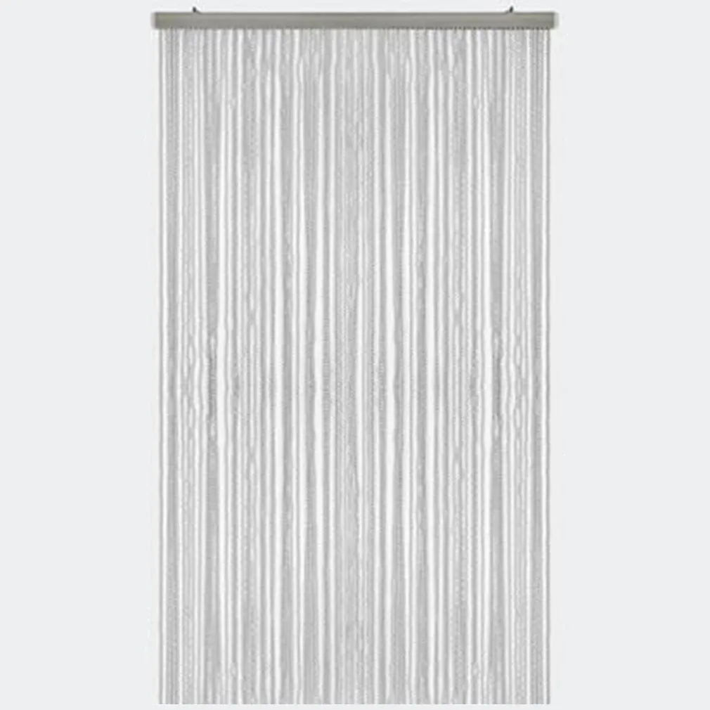 TENDA MOSCHIERA ANTIMOSCHE A FILI TORCIGLIONE IN GOMMA GRIGIA 120X230 CM TPL88 025479