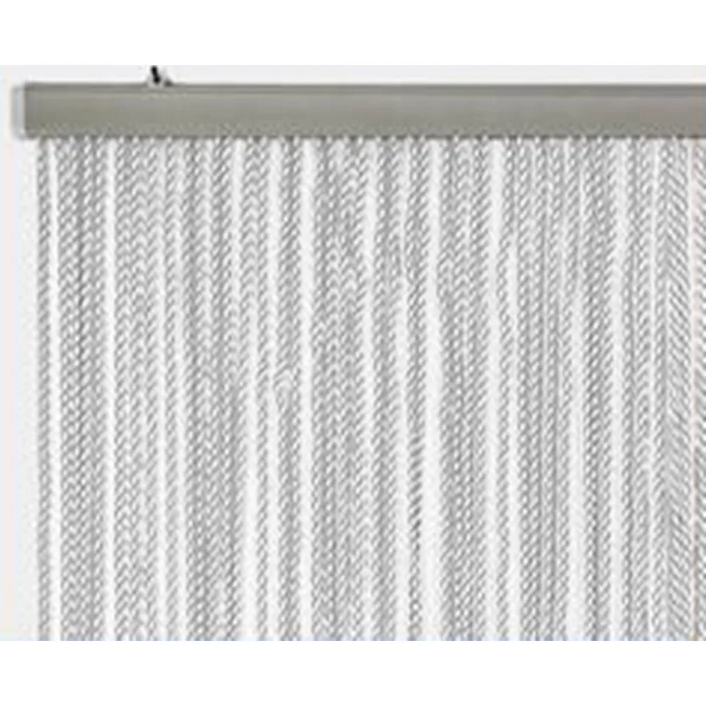 TENDA MOSCHIERA ANTIMOSCHE A FILI TORCIGLIONE IN GOMMA GRIGIA 120X230 CM TPL88 025479