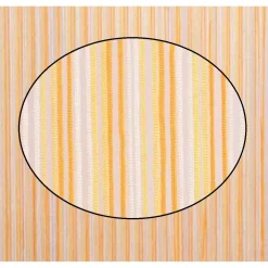 TENDA MOSCHIERA ANTIMOSCHE CON CORDONCINO BICOLORE ARANCIO BIANCO 120X230 CM TPL86 017395