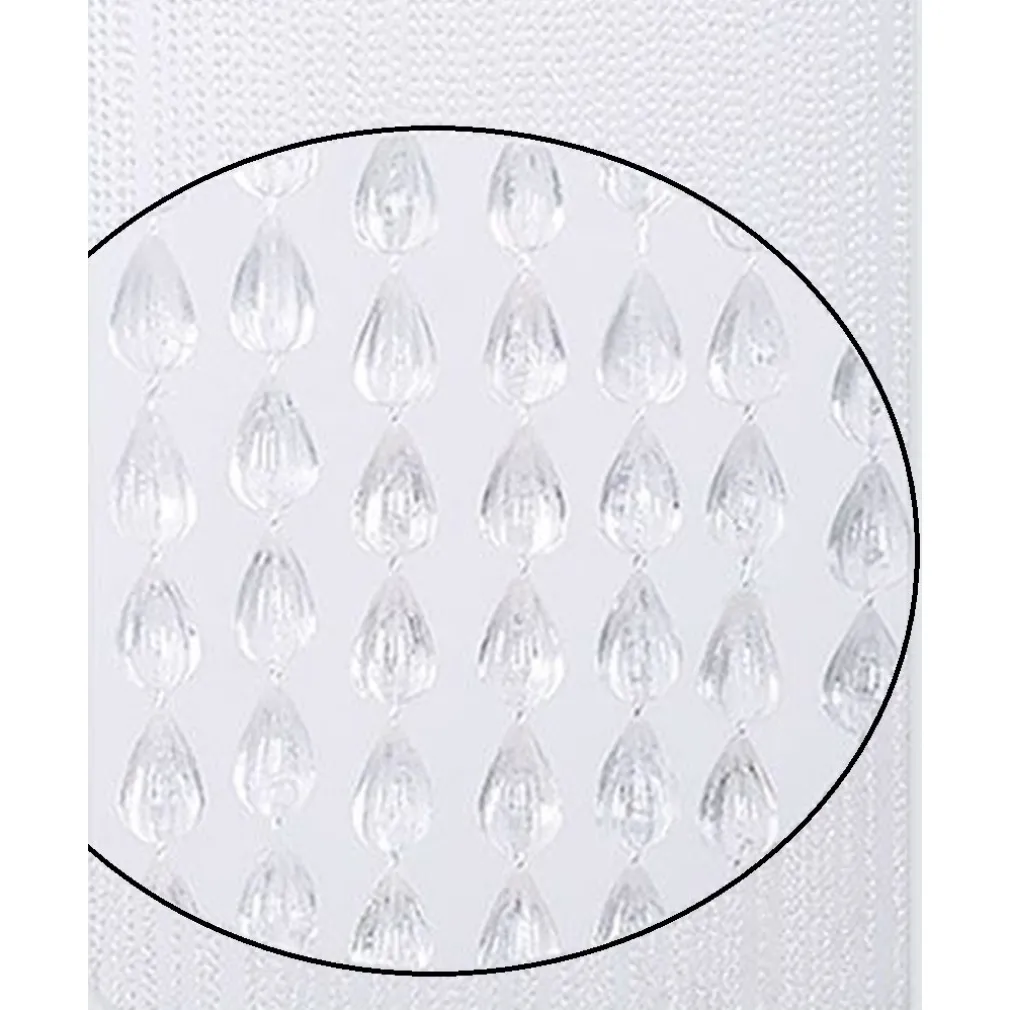 TENDA MOSCHIERA ANTIMOSCHE CON PERLINE GRANDI TRASPARENTE IN PVC 120X230CM TPL73 017399