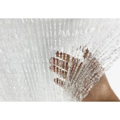 TENDA MOSCHIERA ANTIMOSCHE CON FILI PERLINE TRASPARENTE IN PVC 140X230CM TPL47 017341