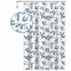 TENDA PER DOCCIA VASCA BAGNO CON 12 GANCI MOTIVO RAMETTI FOGLIE 240X200CM 87578
