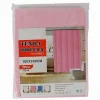 TENDA PER DOCCIA VASCA DA BAGNO IMPERMEABILE PEVA 12 GANCI ROSA 180X200CM 52145