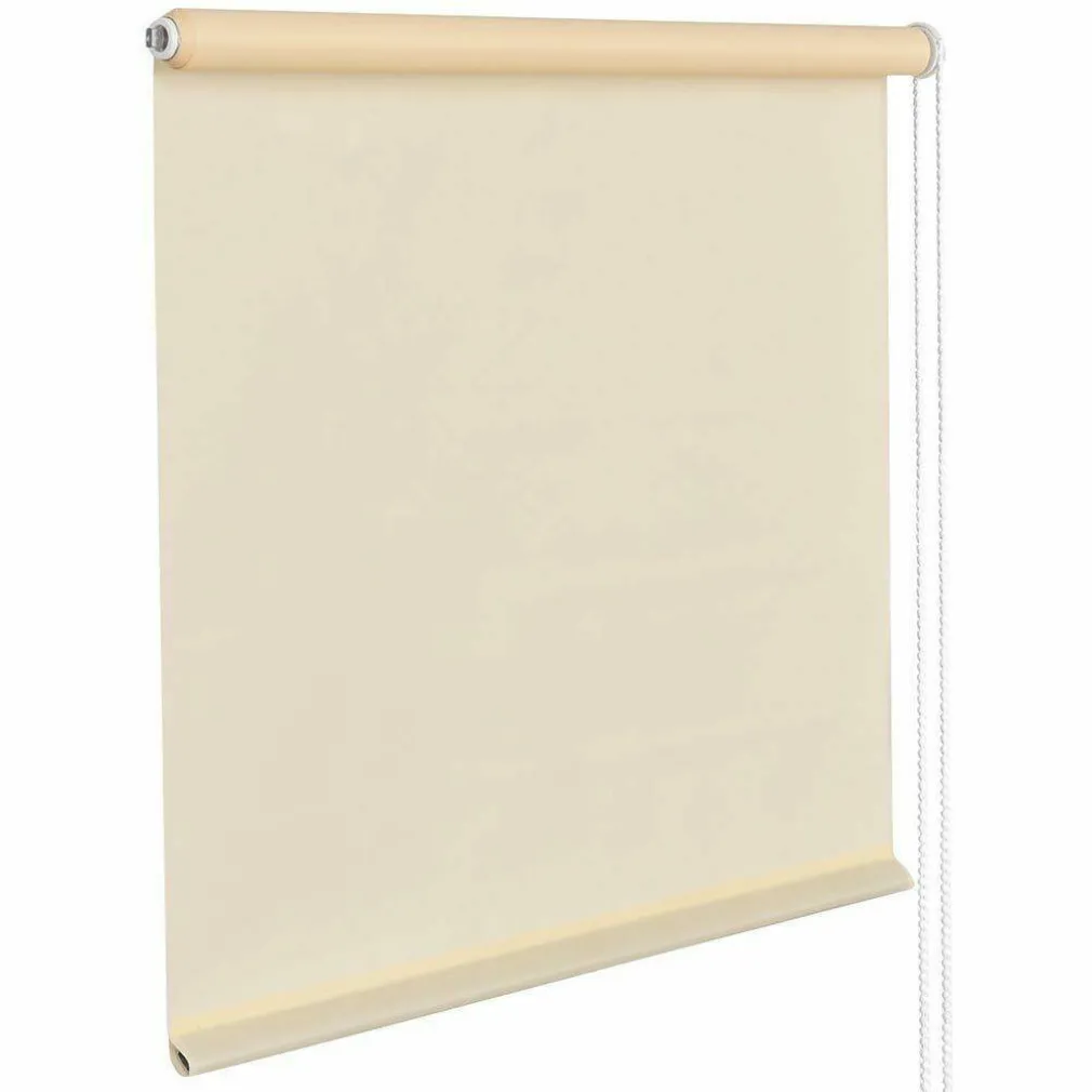 TENDA RULLO OSCURANTE 80X175CM BEIGE CON CATENINA TENDE PARASOLE FINESTRA CASA