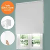 TENDA RULLO OSCURANTE 60X175CM BIANCO CON CATENINA TENDE PARASOLE FINESTRA CASA