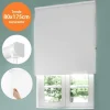 TENDA RULLO OSCURANTE 80X175CM BIANCO CON CATENINA TENDE PARASOLE FINESTRA CASA