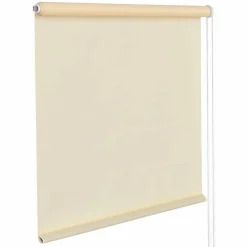 TENDA RULLO OSCURANTE 100X175CM BEIGE CON CATENINA TENDE PARASOLE FINESTRA CASA