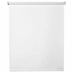 TENDA RULLO OSCURANTE 140X180CM BIANCO CON CATENINA TENDE PARASOLE FINESTRA CASA